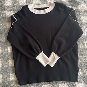 Black and White Sweater